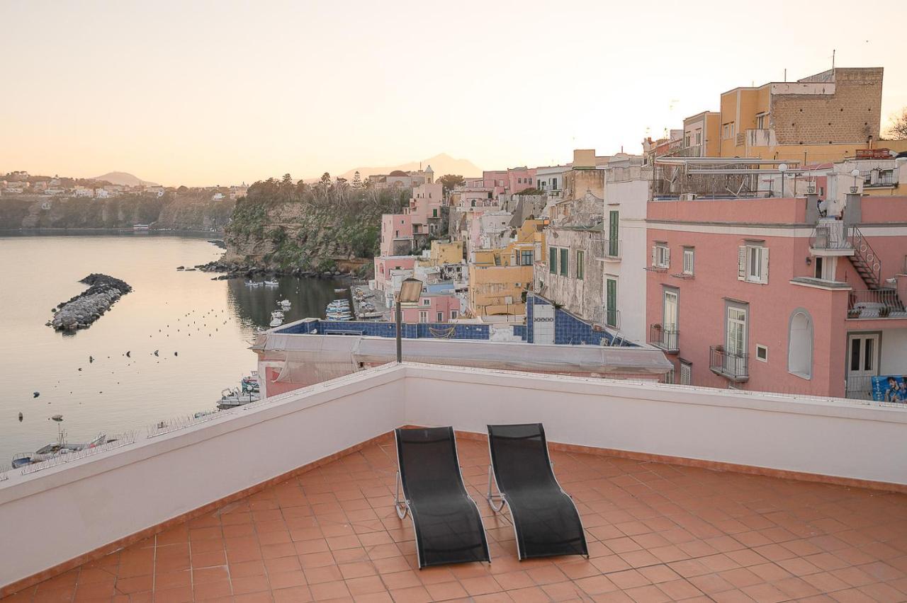 La Procidana House - Corricella Exlusive Terrace Villa Ngoại thất bức ảnh